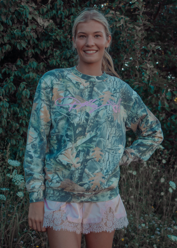 Dolly Camo Sweatshirt