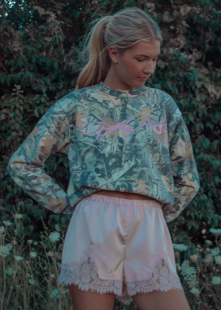 Dolly Camo Sweatshirt