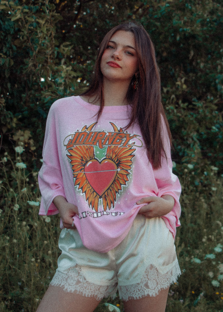 Pink Faithfully Journey Tee