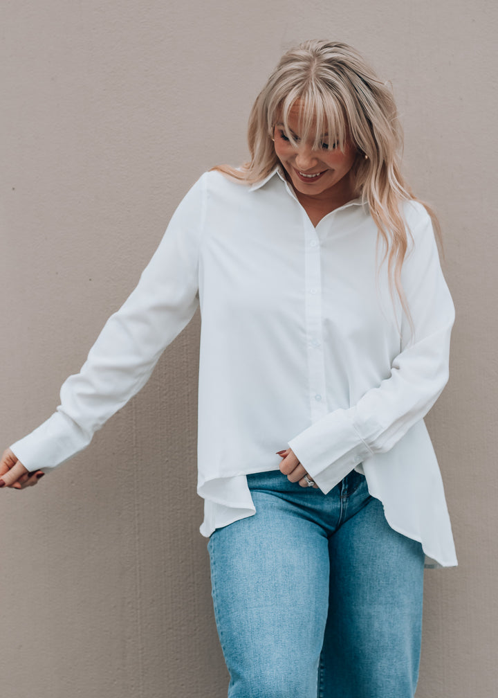 White Button Shirt