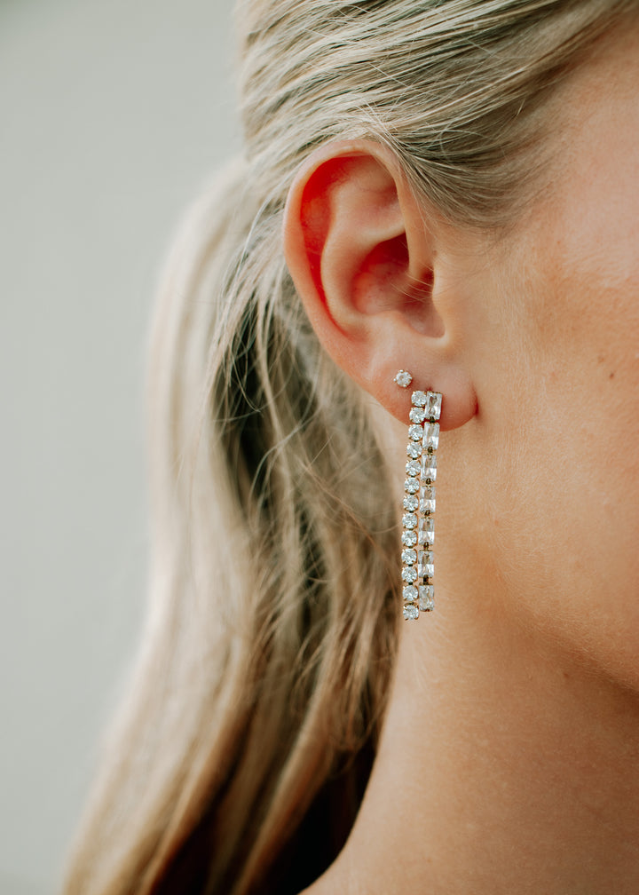 Double Luxe Drop Earring