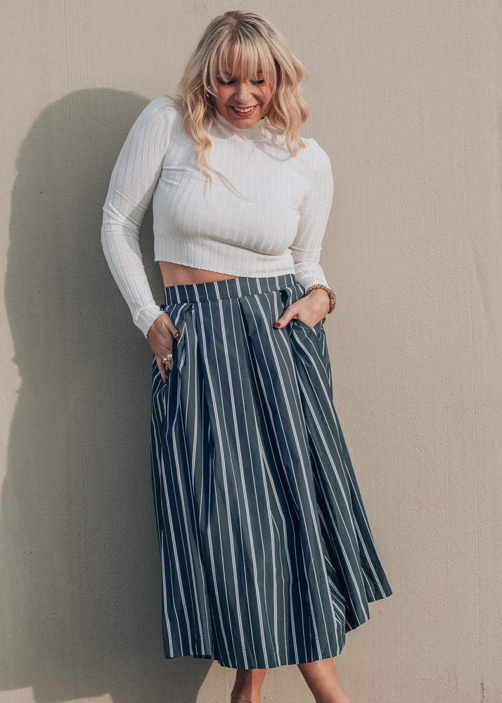 Old School Stripe Skirt