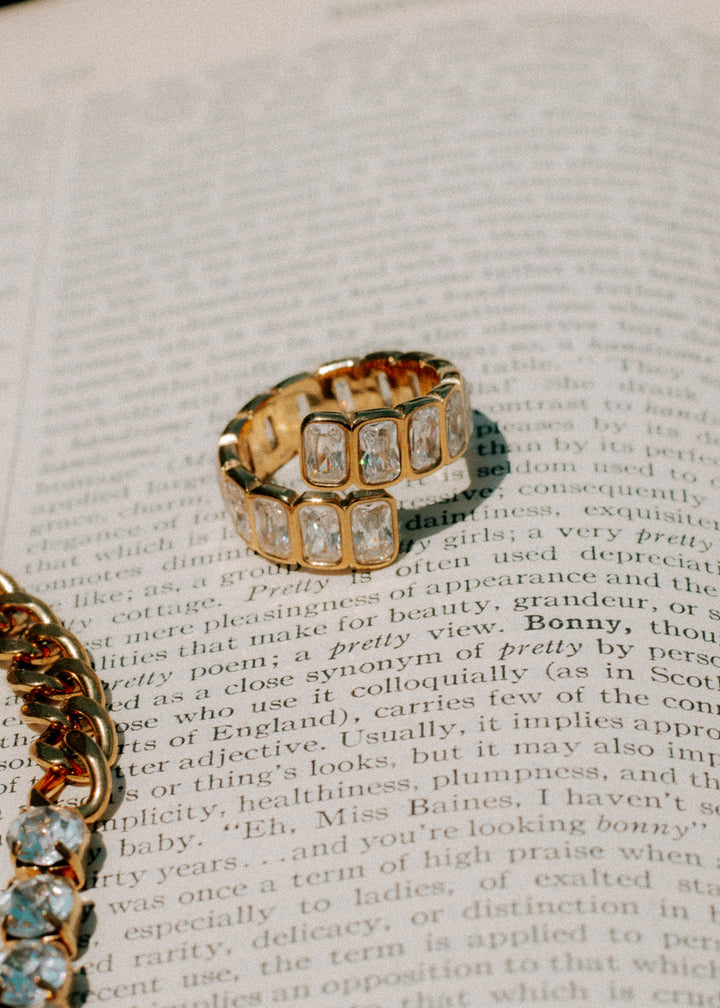 Wrapped in Sparkle Ring