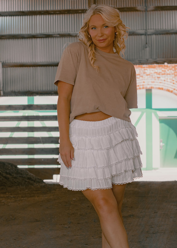 The Taupe Staple Tee