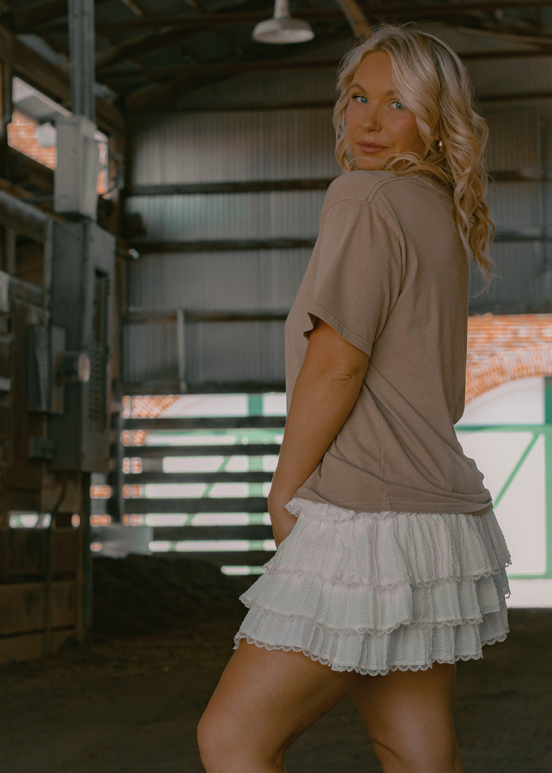 The Taupe Staple Tee