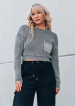 Brooklyn Charcoal Sweater