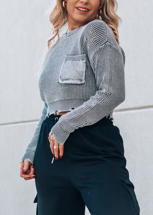 Brooklyn Charcoal Sweater