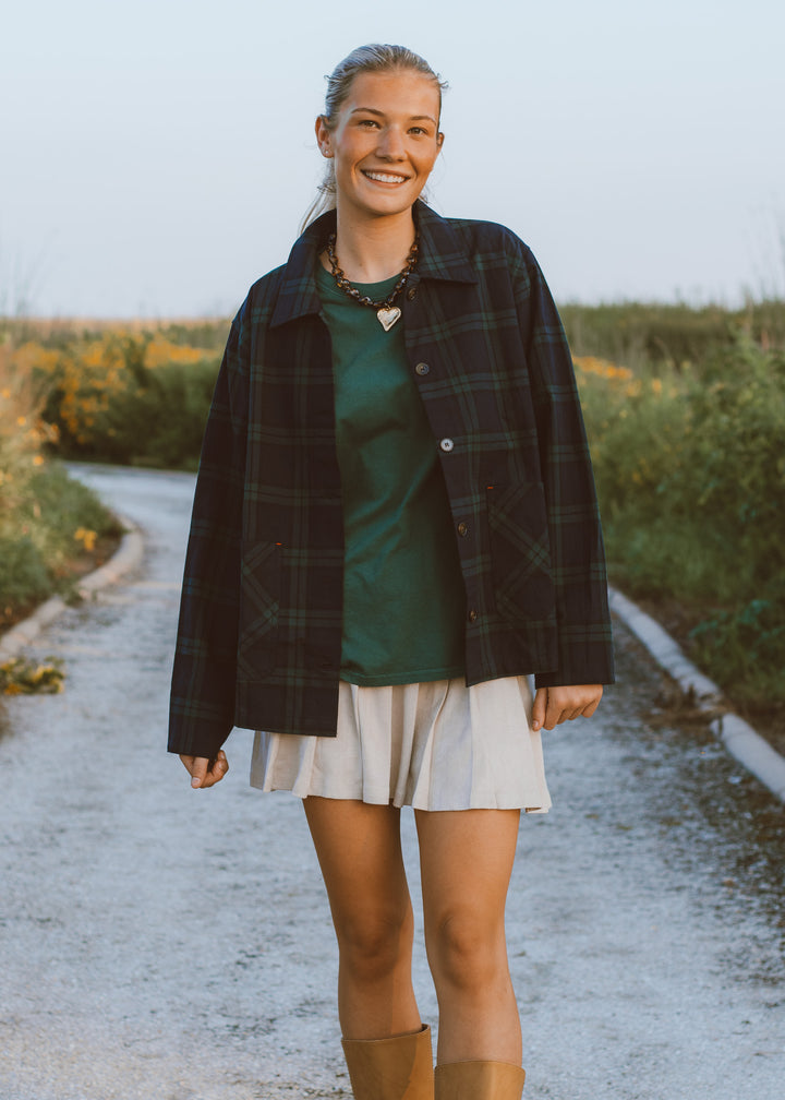 Central Park Plaid Jacket