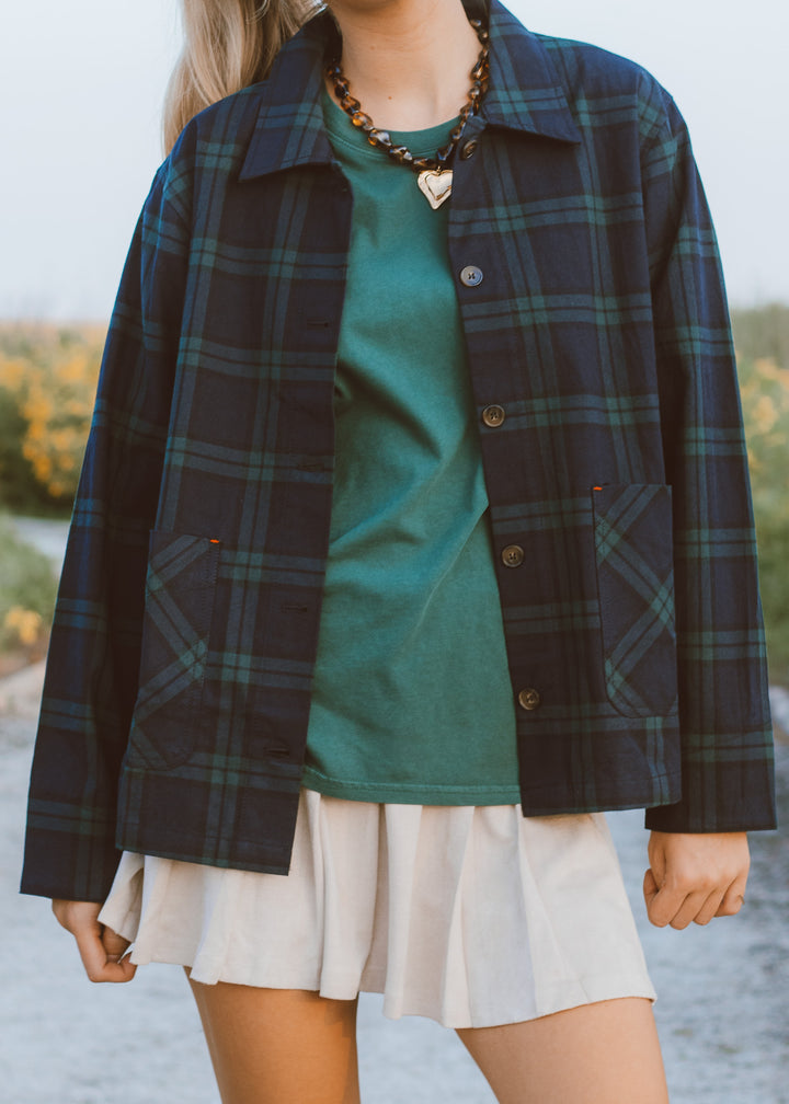 Central Park Plaid Jacket