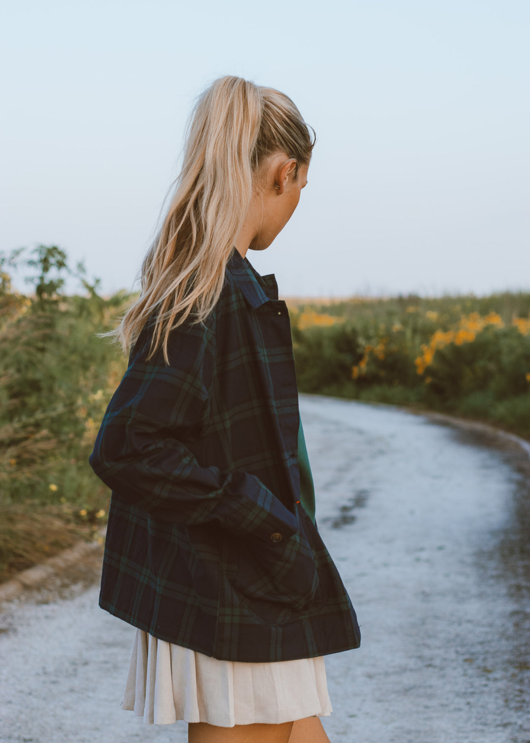 Central Park Plaid Jacket