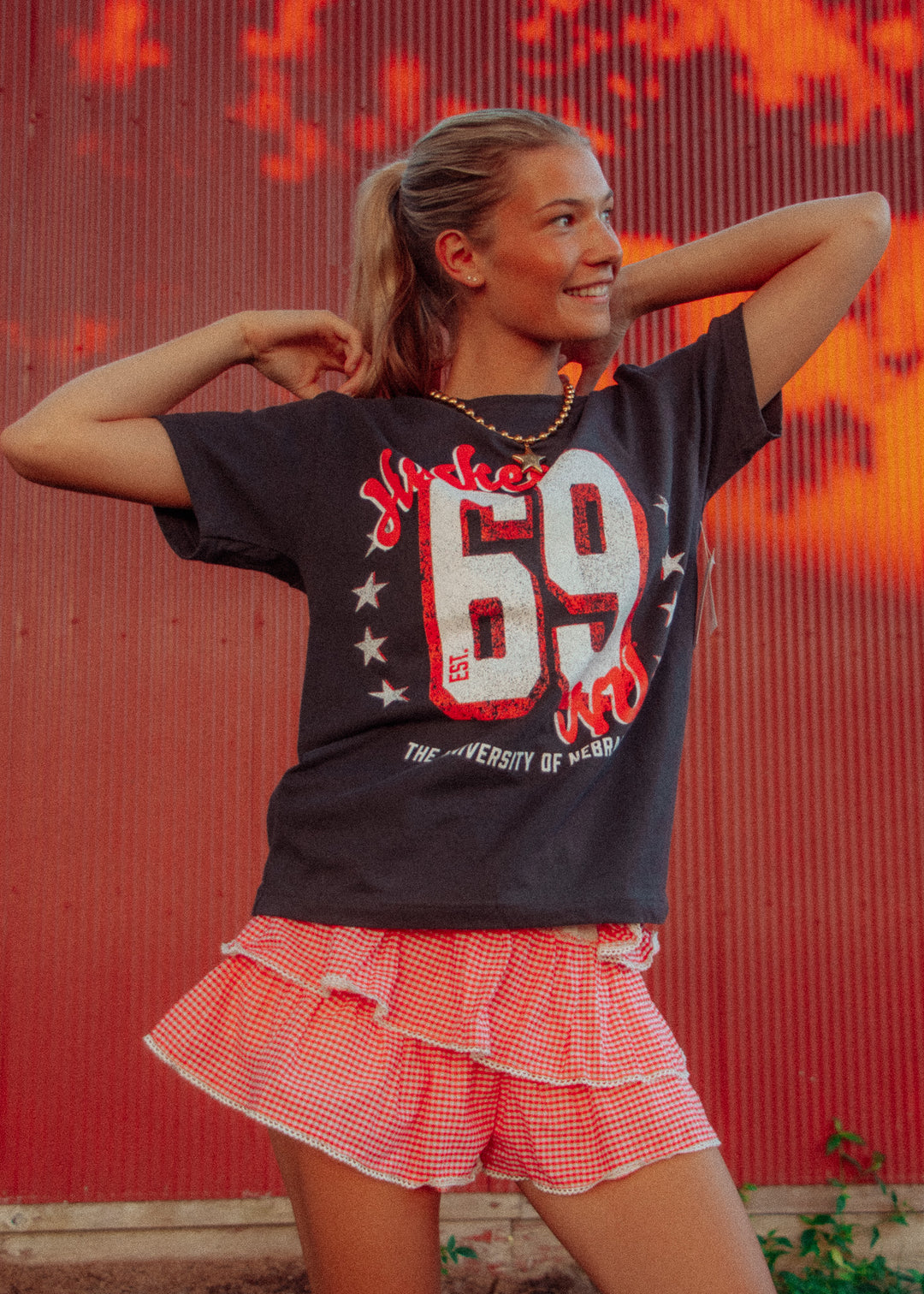 Grey Huskers Graphic Tee