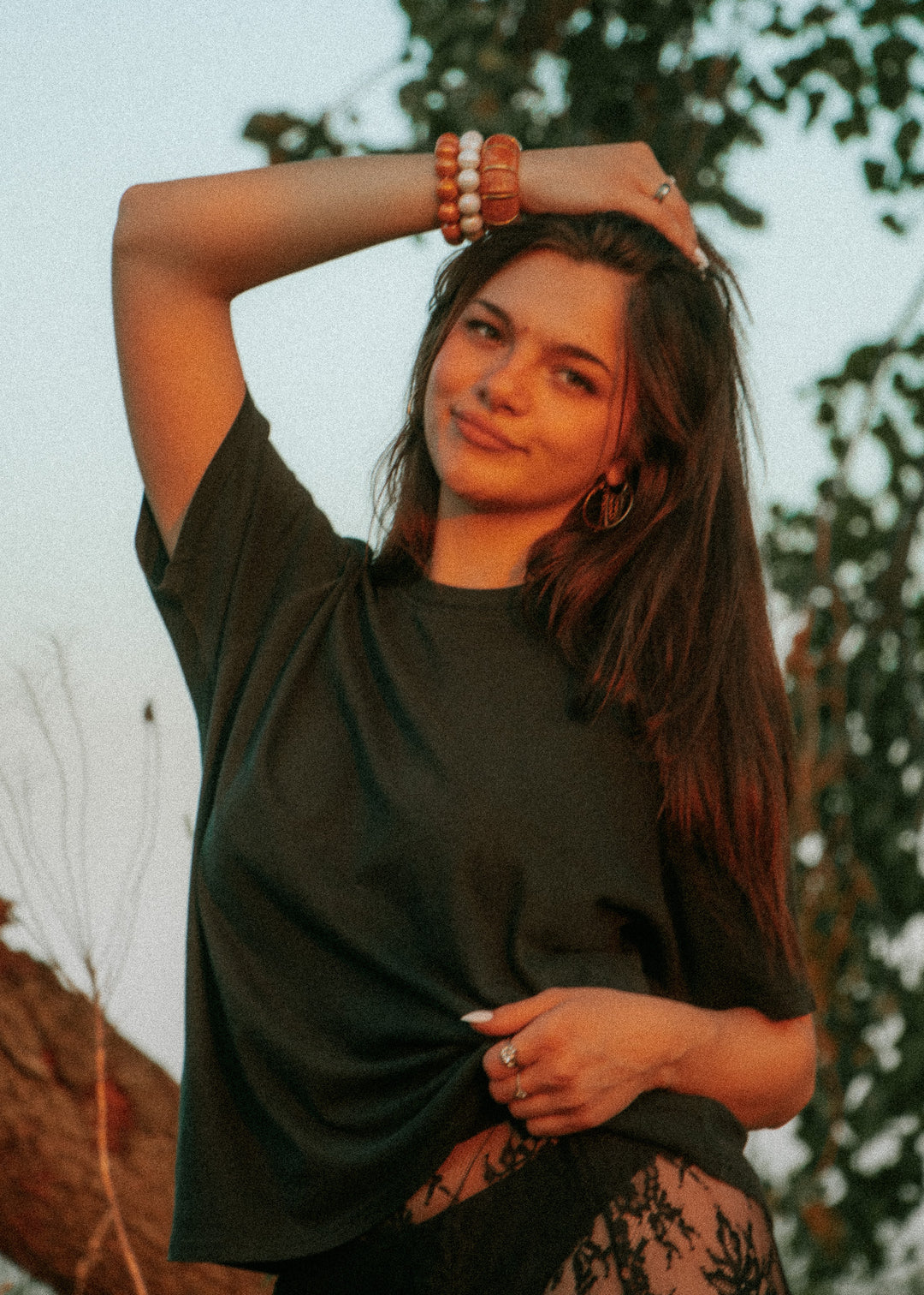 The Black Staple Tee