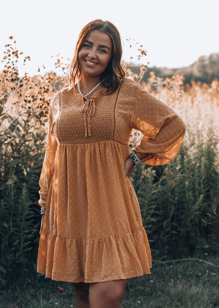 
            
                Load image into Gallery viewer, Golden Hour Mustard Dress
            
        