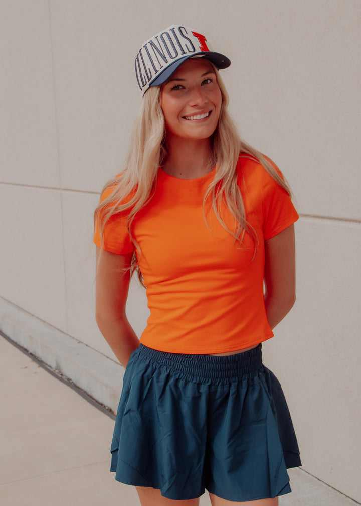 Tangerine Basic Baby Tee