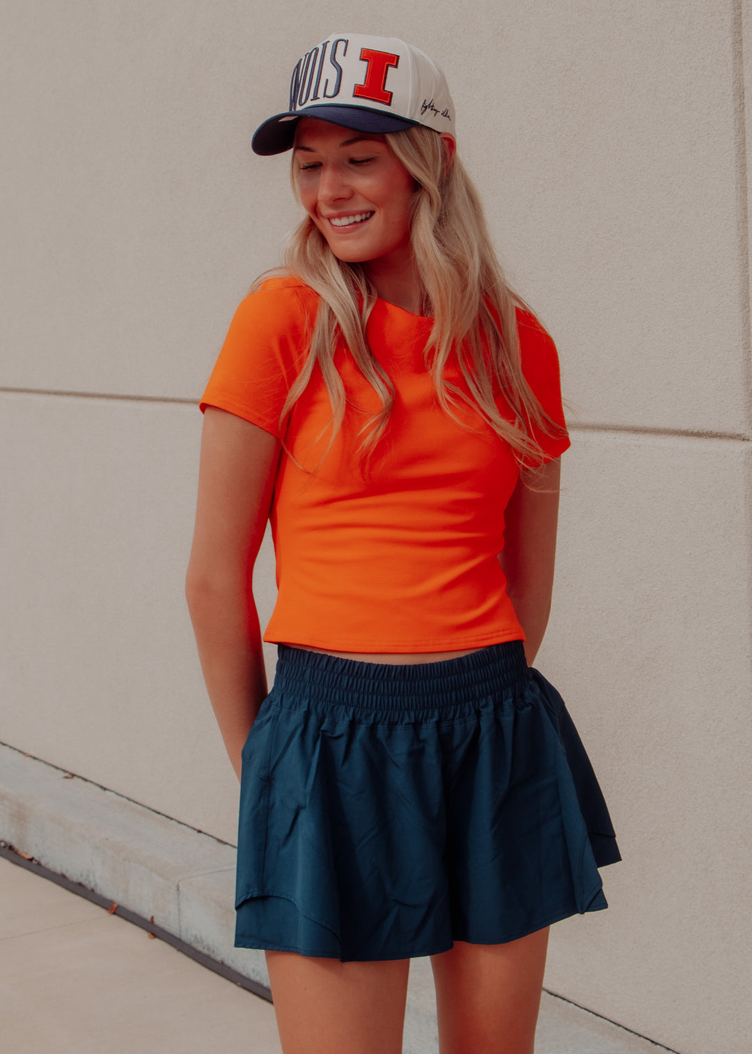 Tangerine Basic Baby Tee