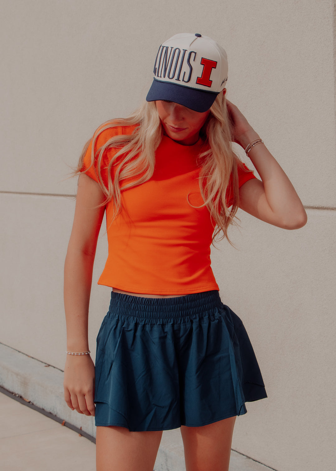Illinois Canvas Baseball Hat