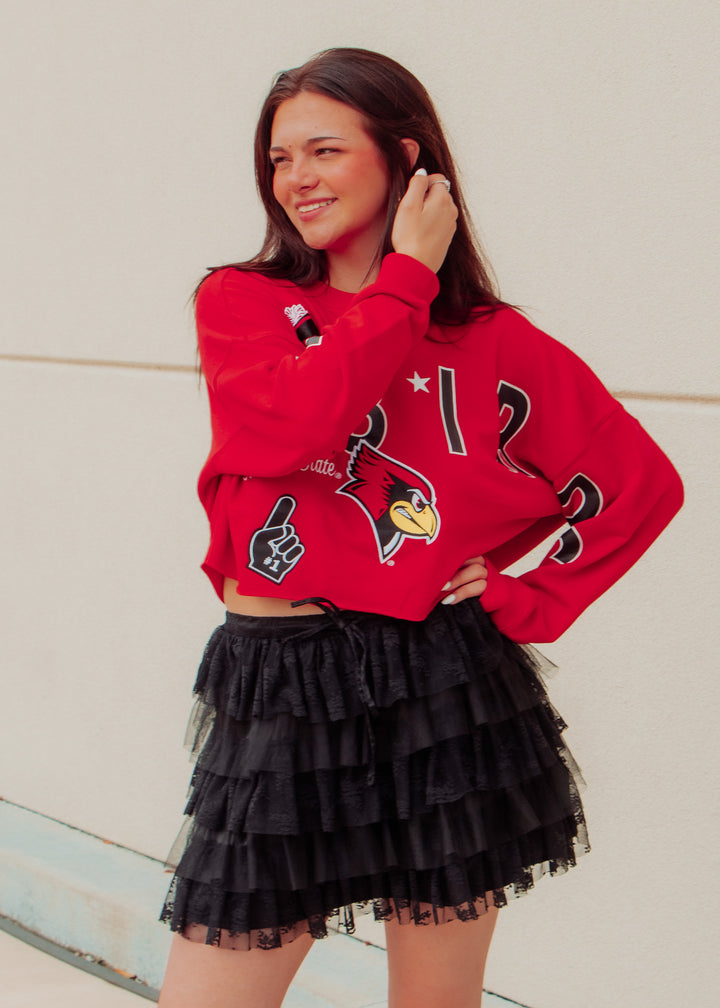 Illinois State Cropped Sweatshirt