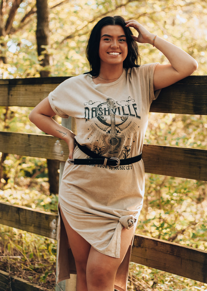 
            
                Load image into Gallery viewer, Nashville T-Shirt Dress
            
        