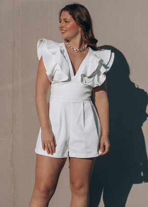 white romper 