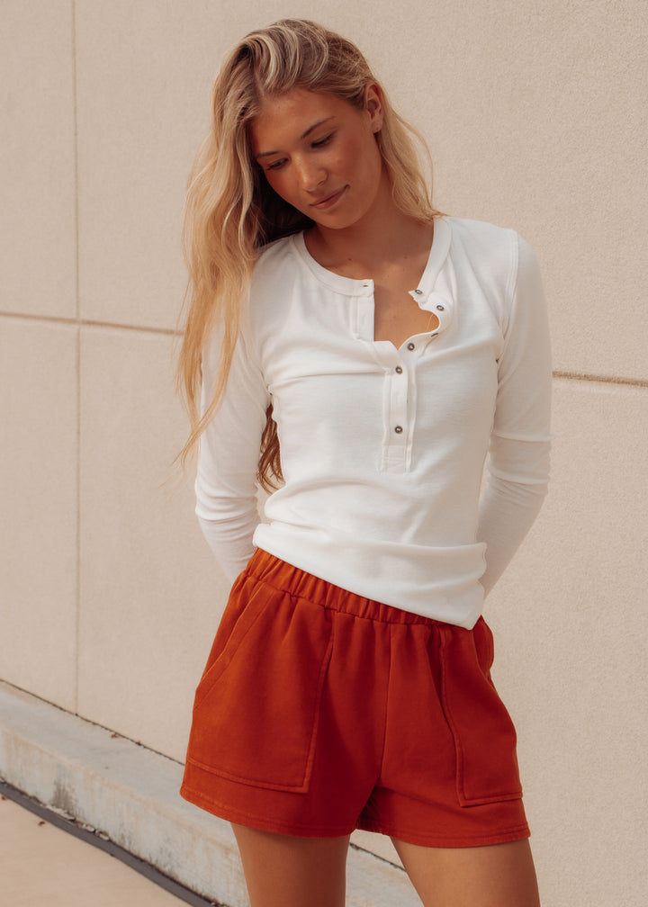 Pumpkin Patch Sweat Shorts