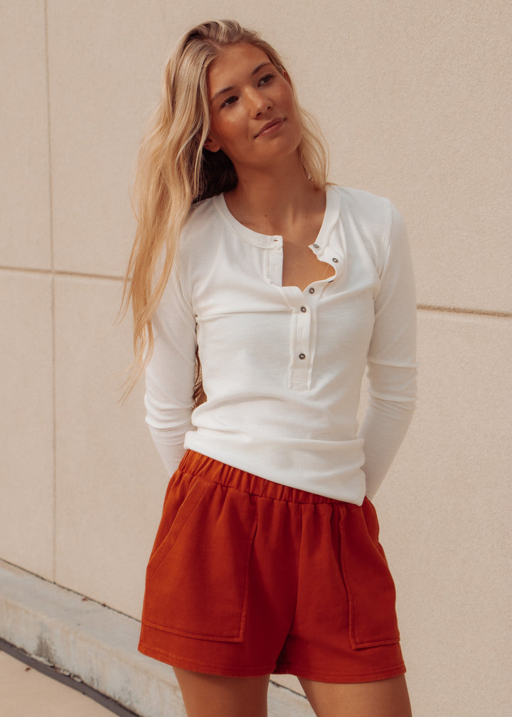 Pumpkin Patch Sweat Shorts