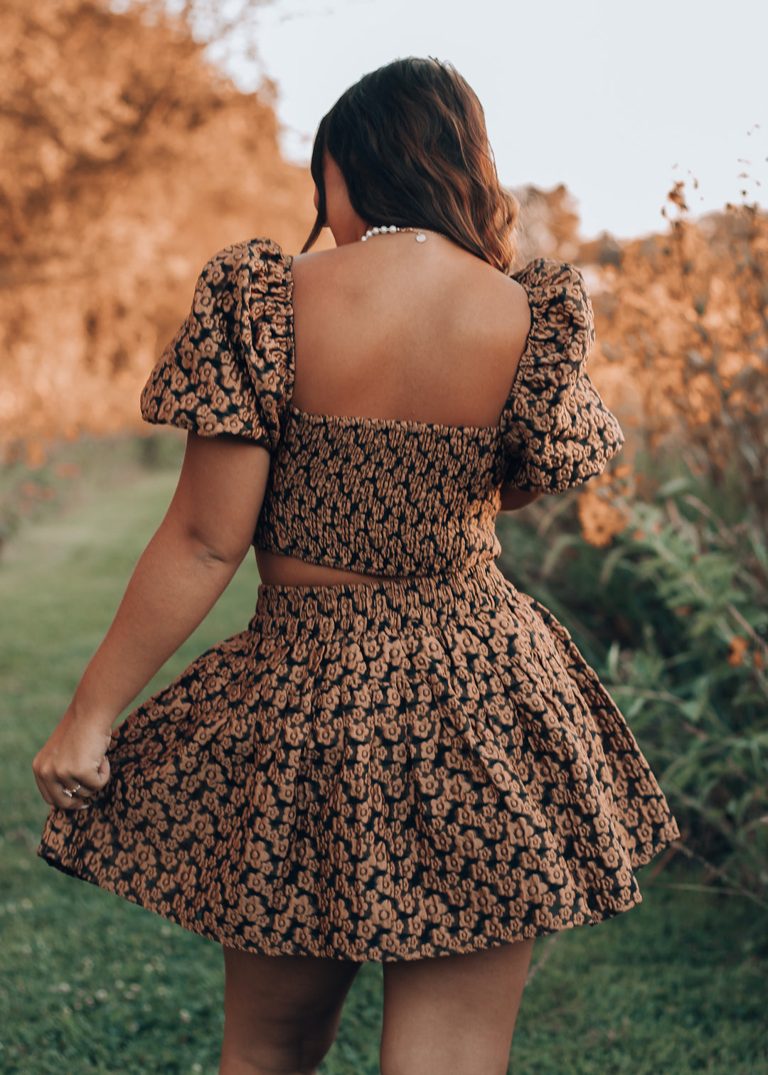 Cutie Rum Raisin Cropped Top