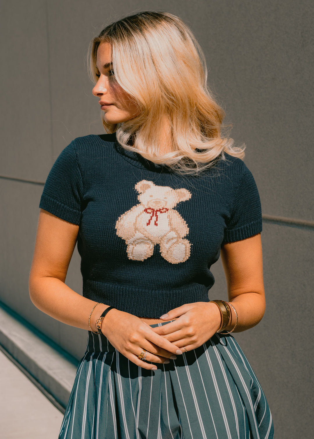 short sleeve sweater 
