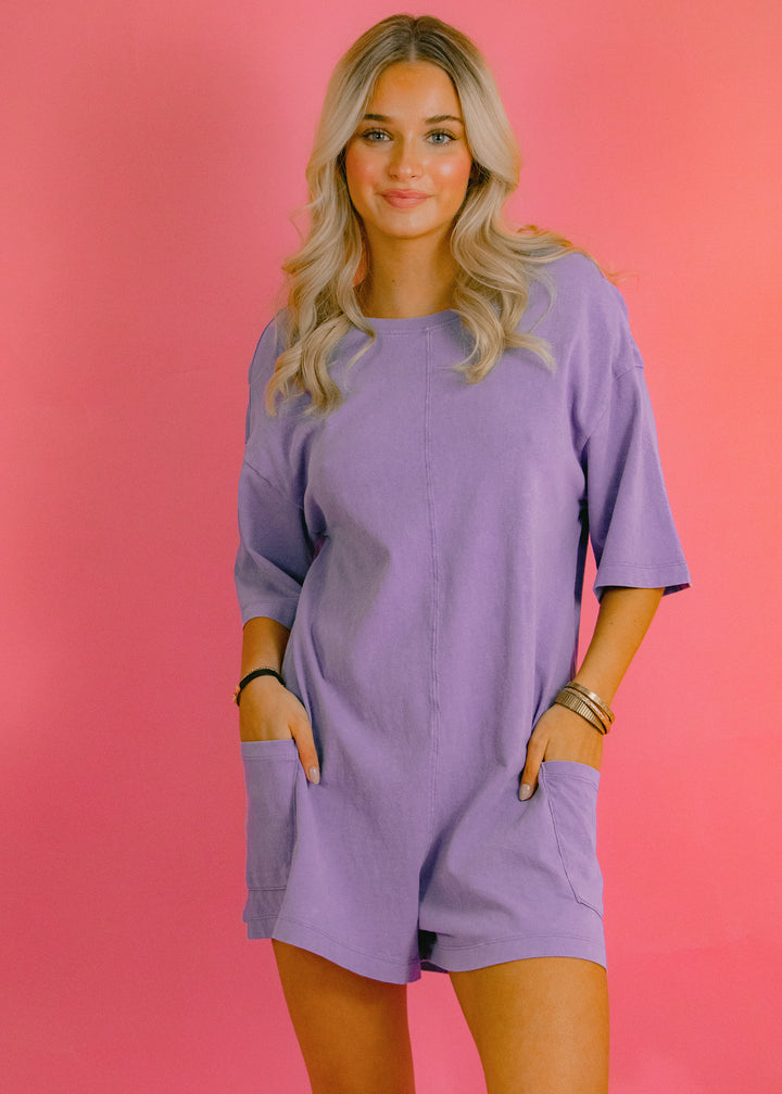 Purple one piece 