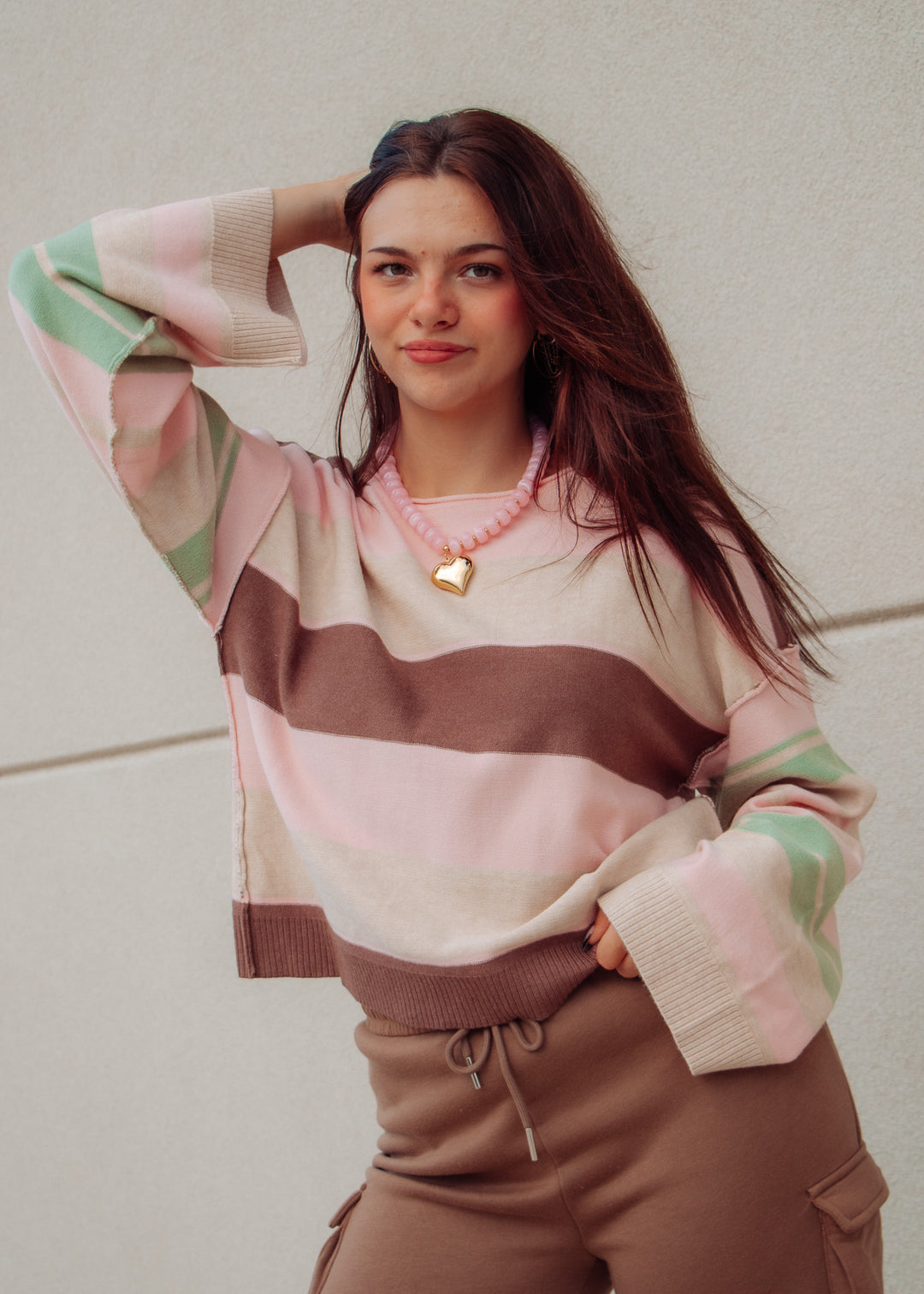 Neapolitan Striped Sweater
