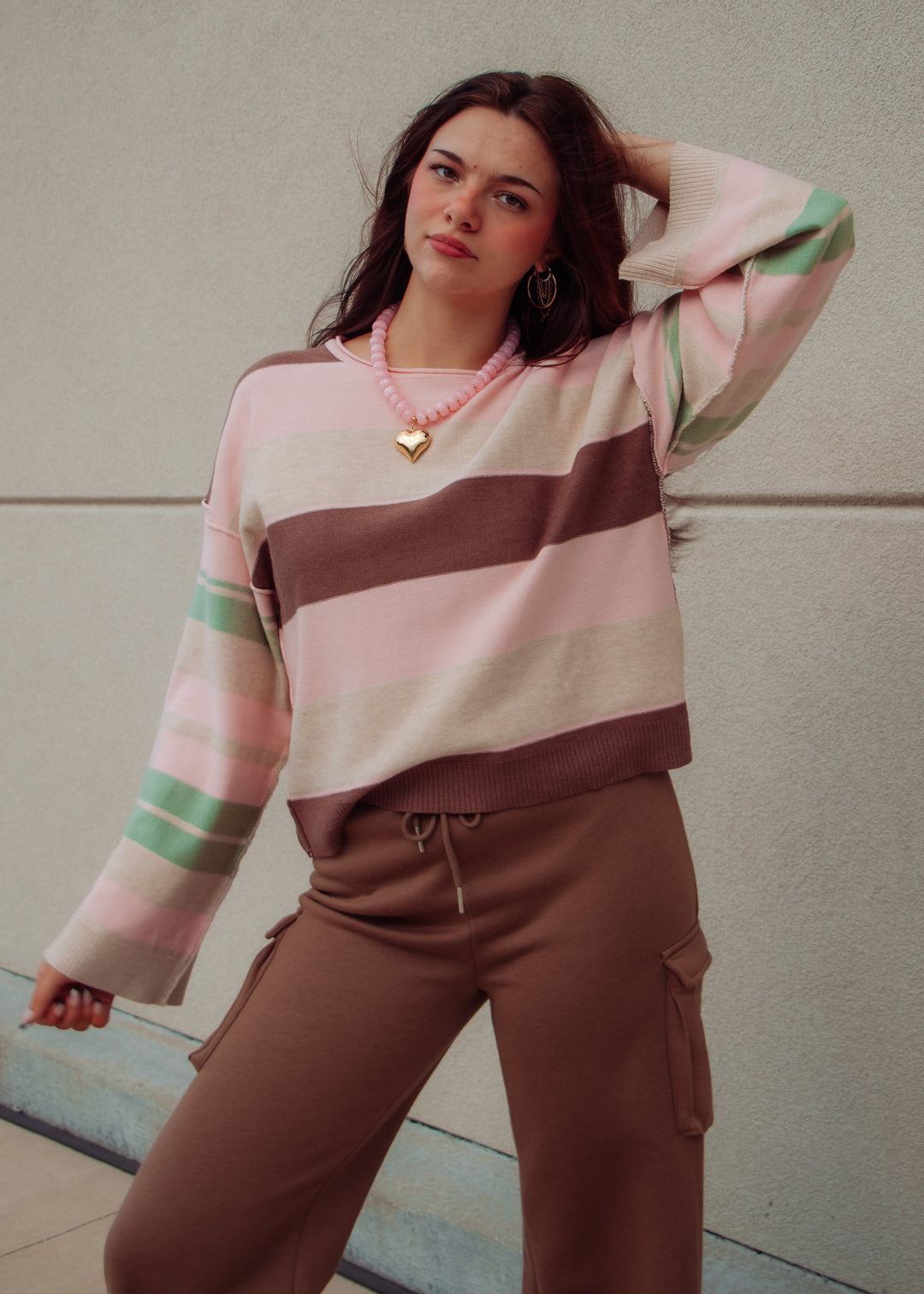 Neapolitan Striped Sweater