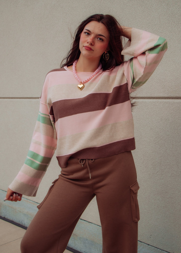 Neapolitan Striped Sweater