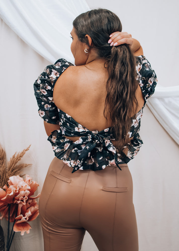 Chloe Bustier Floral Top