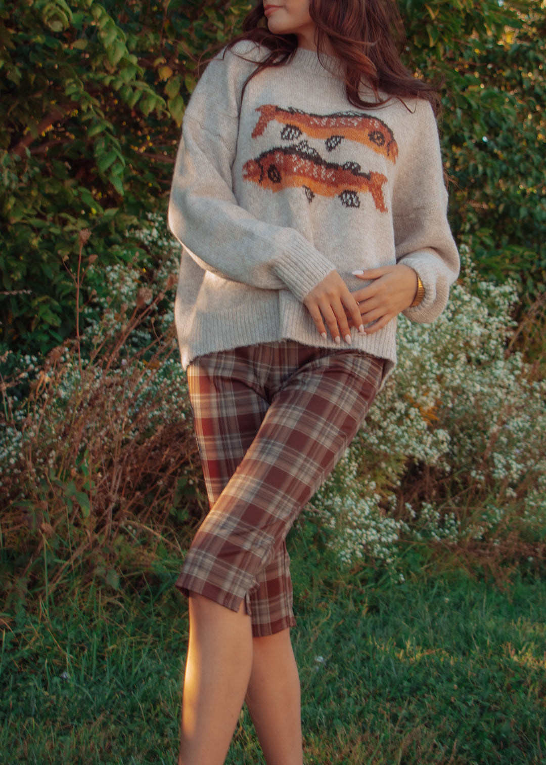 Harvest Plaid Capri Pants