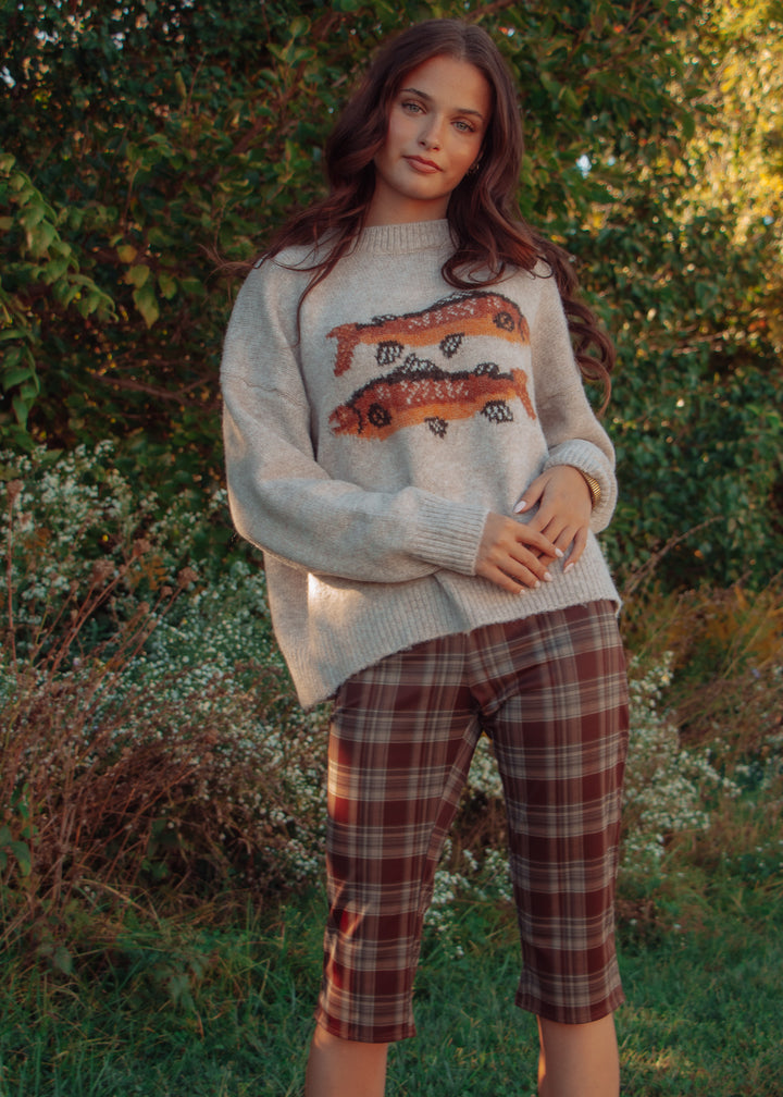 Harvest Plaid Capri Pants