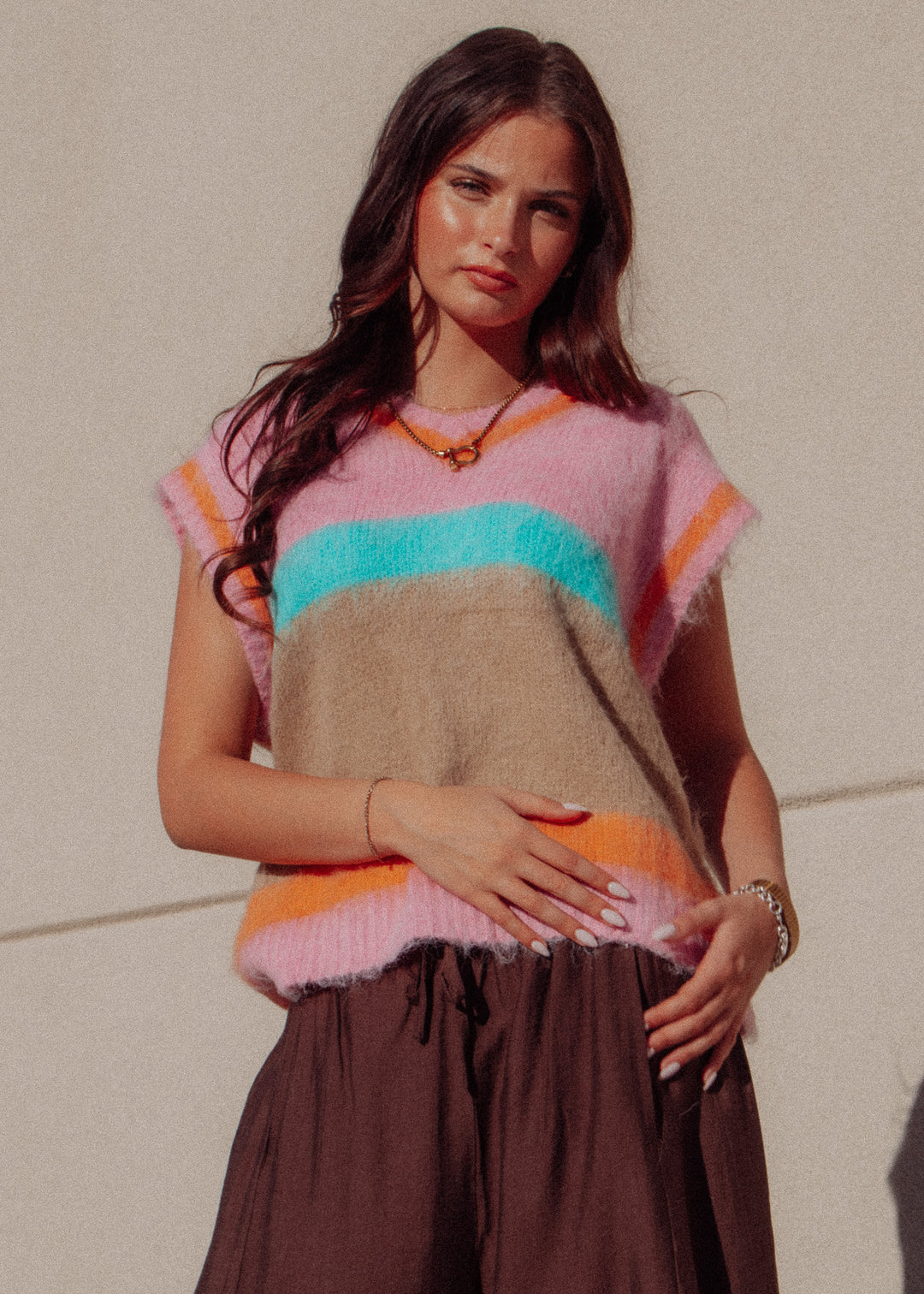 Sherbet Sweater Vest