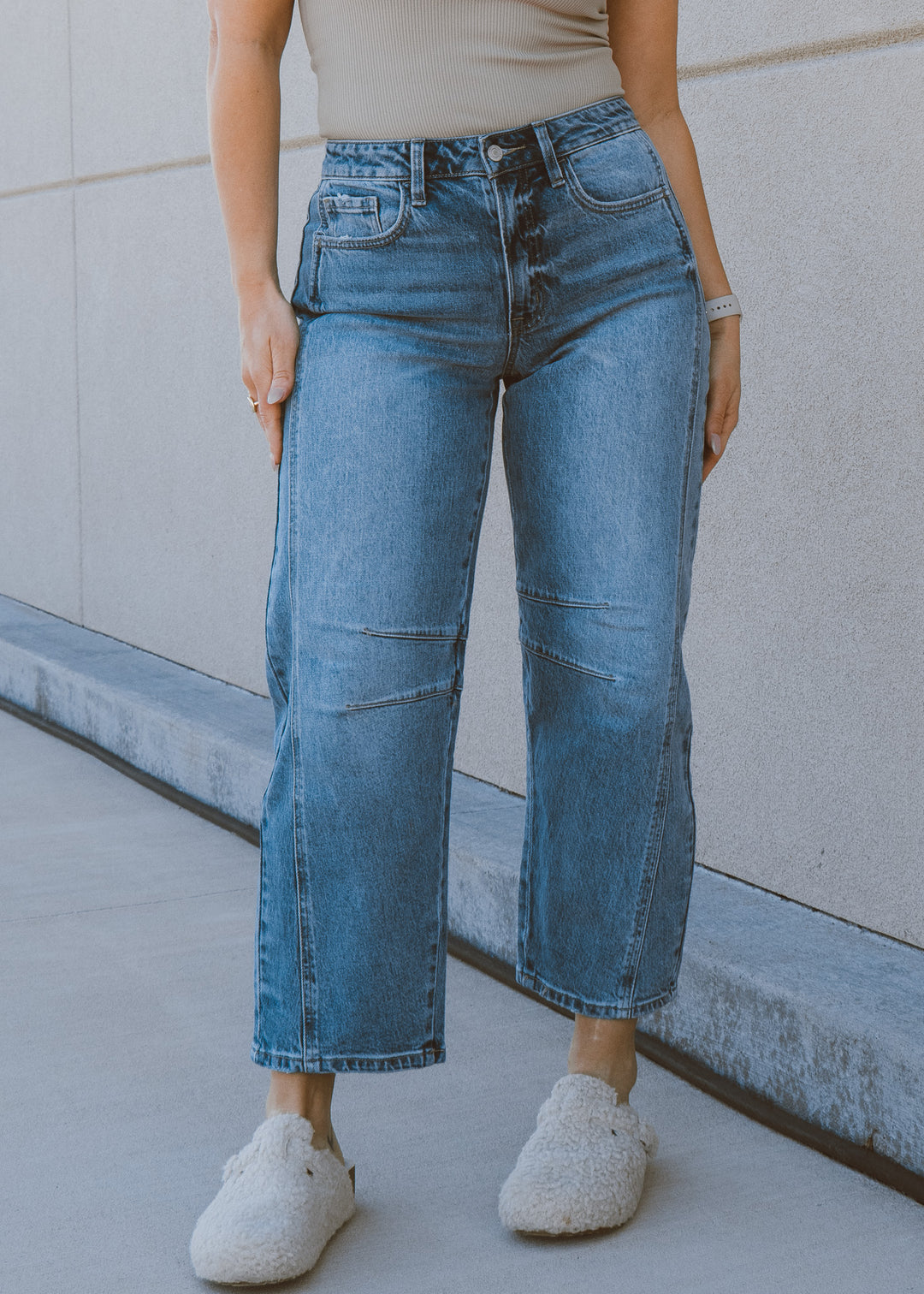 barrel jeans 