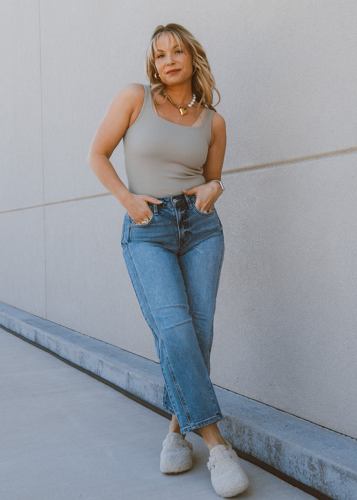 high rise jean 