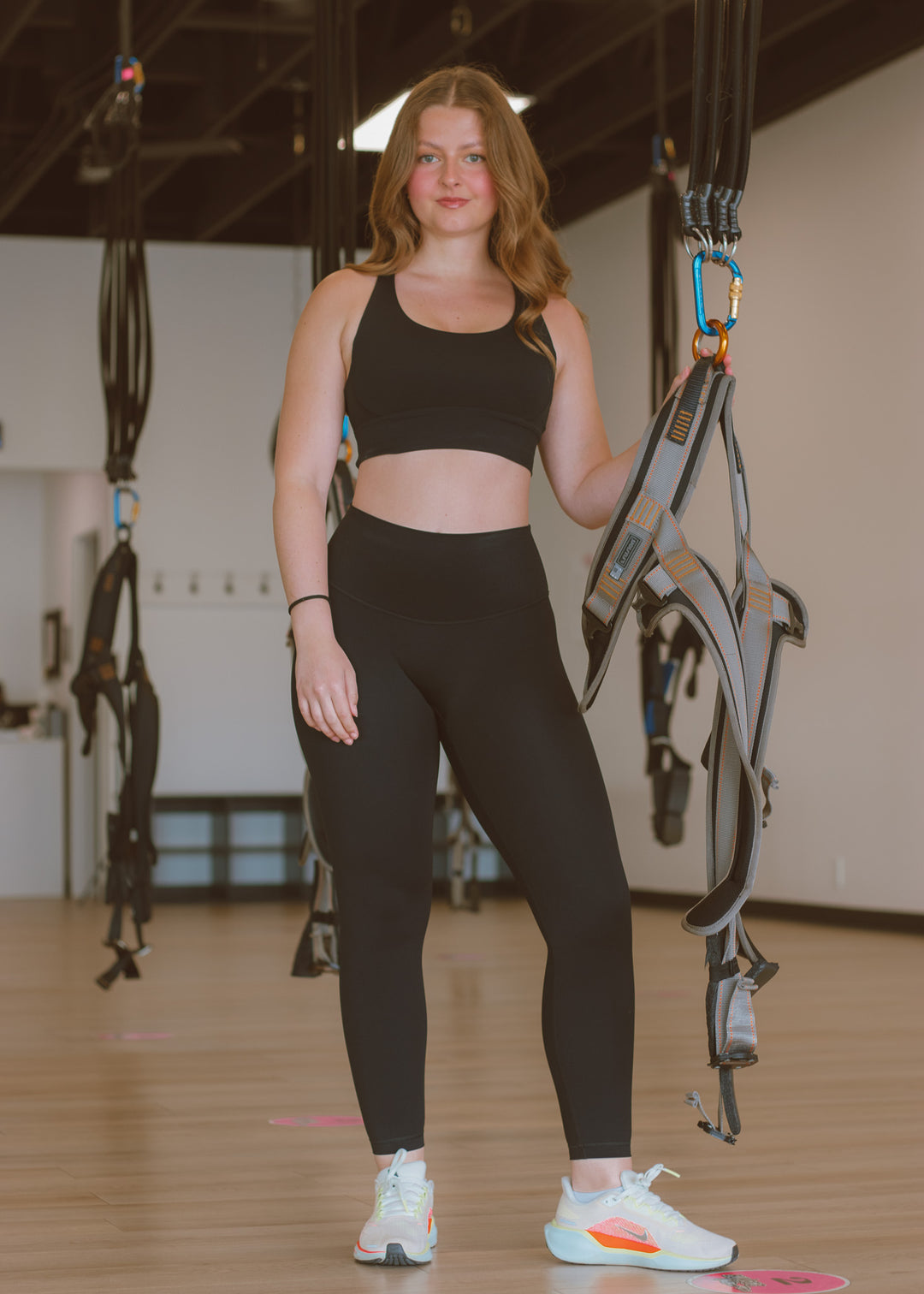 Motivated Black Sports Bra