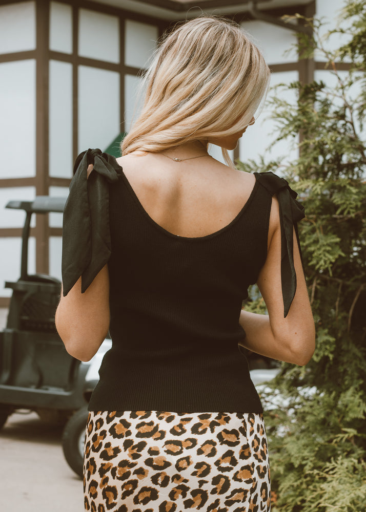 bow tank top 