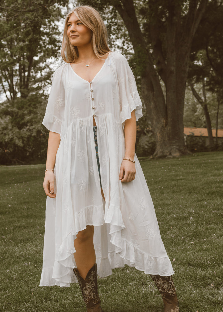 Serenity Cream Boho Top