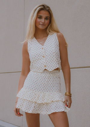 Cherry Bomb Printed Skort