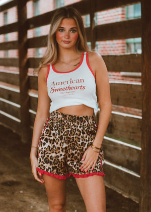 American Sweethearts Ribbed Tank