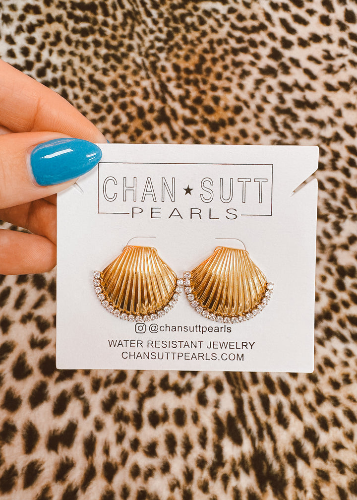 Luxe Seashell Earrings