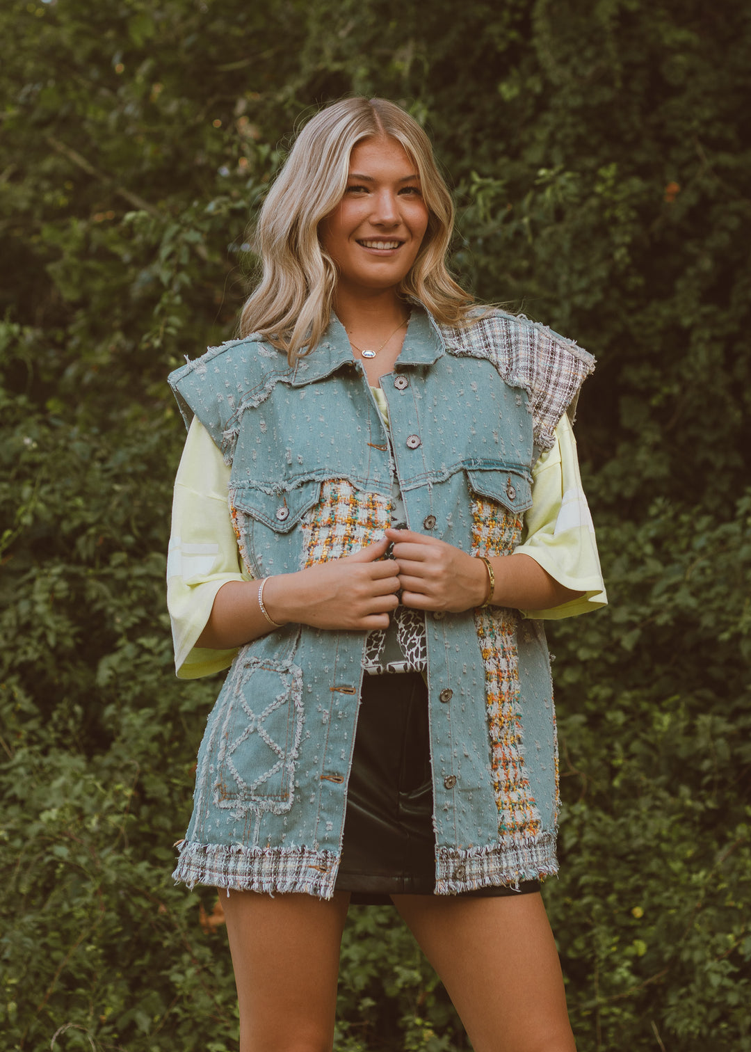 fall demin outfit