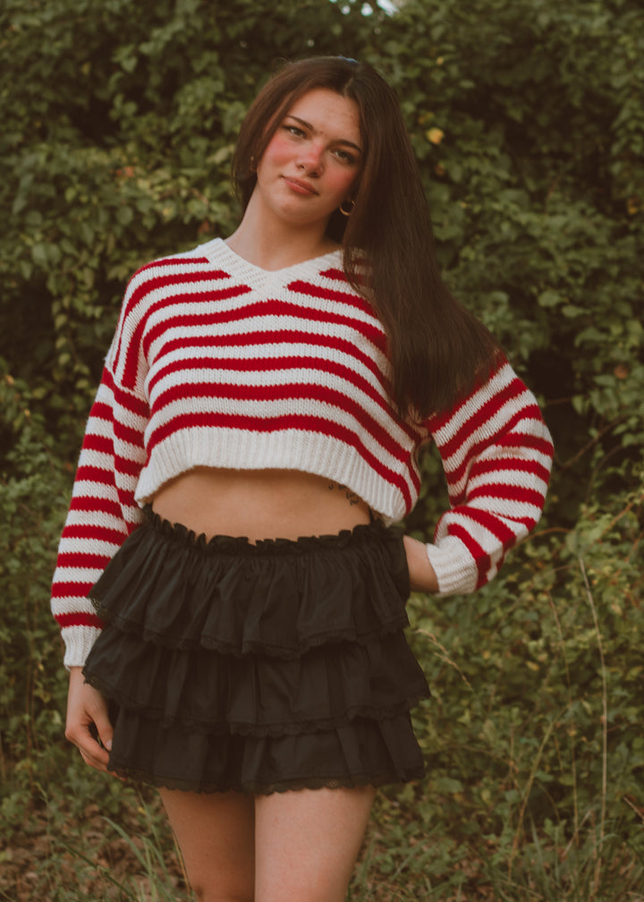 Apple Cider Striped Sweater