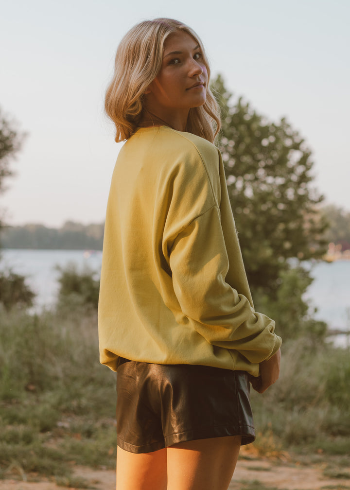 oversized crewneck