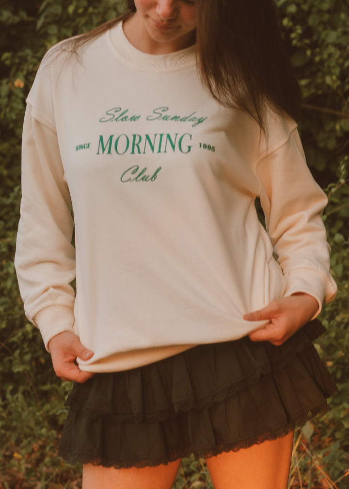 Slow Sunday Morning Crewneck