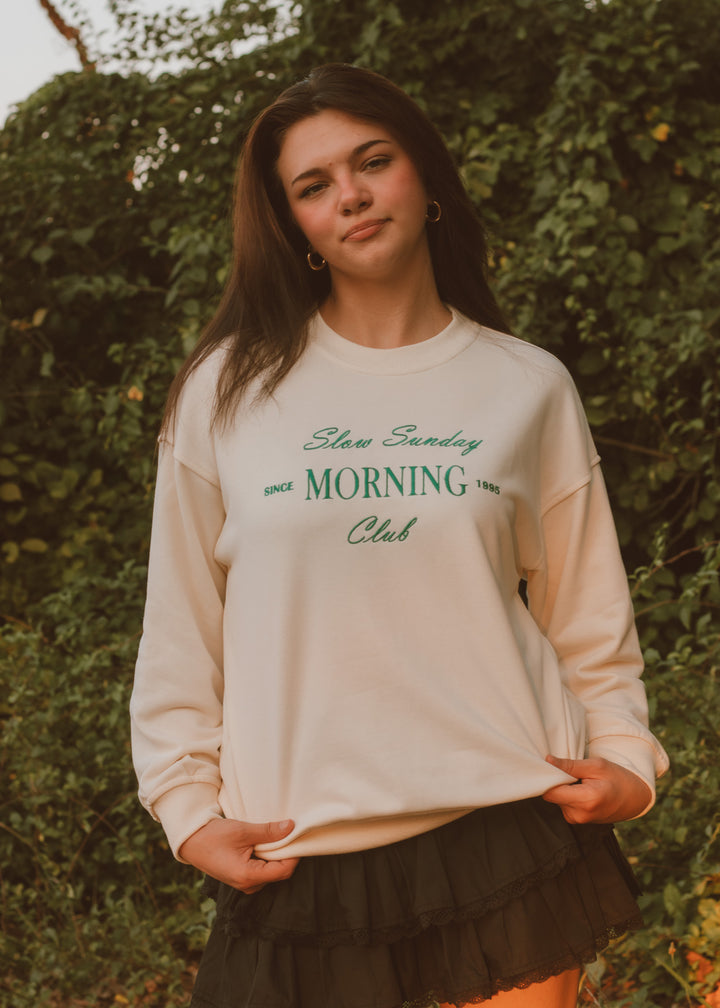 Slow Sunday Morning Crewneck