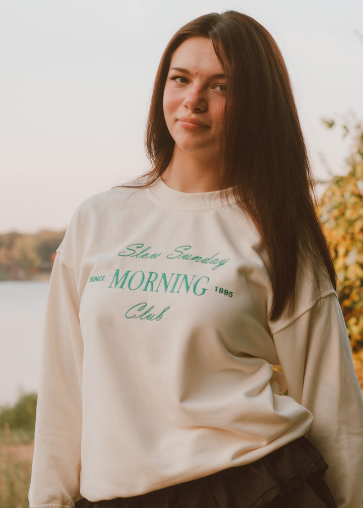 Slow Sunday Morning Crewneck