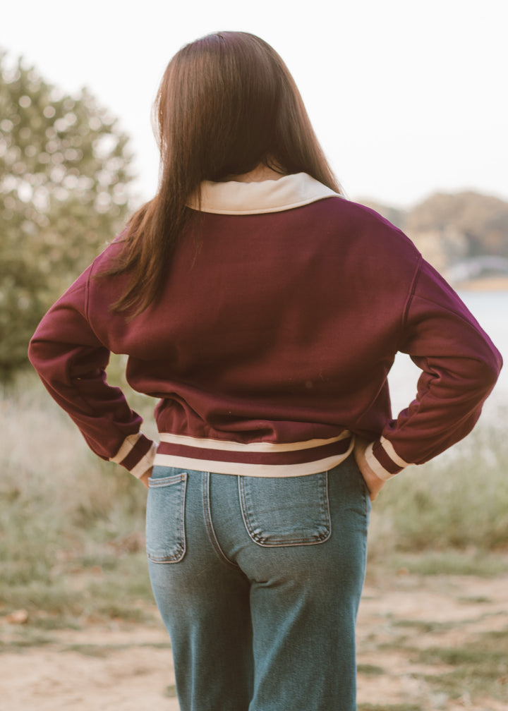collared sweater